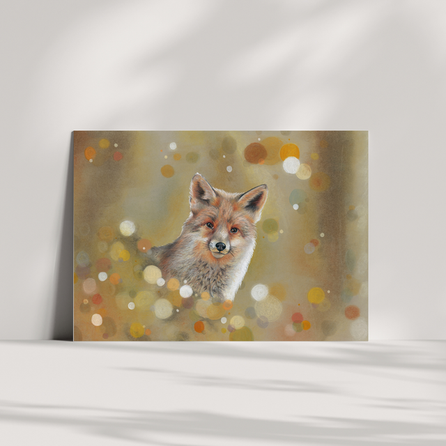 Carte de vœux - Renard N°2