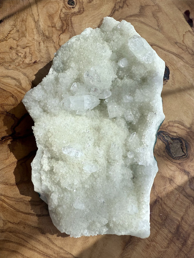 Snow Quartz Cluster