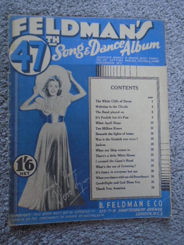 Feldman’s 47th Song And Dance Album. With Tonic Sol-fa Setting.