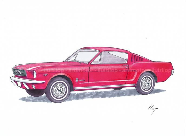 Artimotor onpaper CLASSICS 21x30 - Ford Mustang