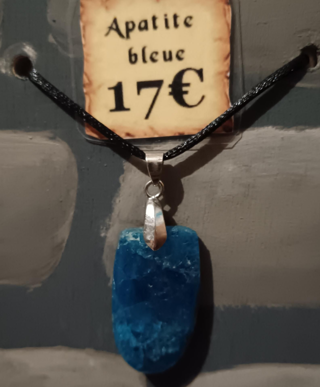 Apatite bleue 