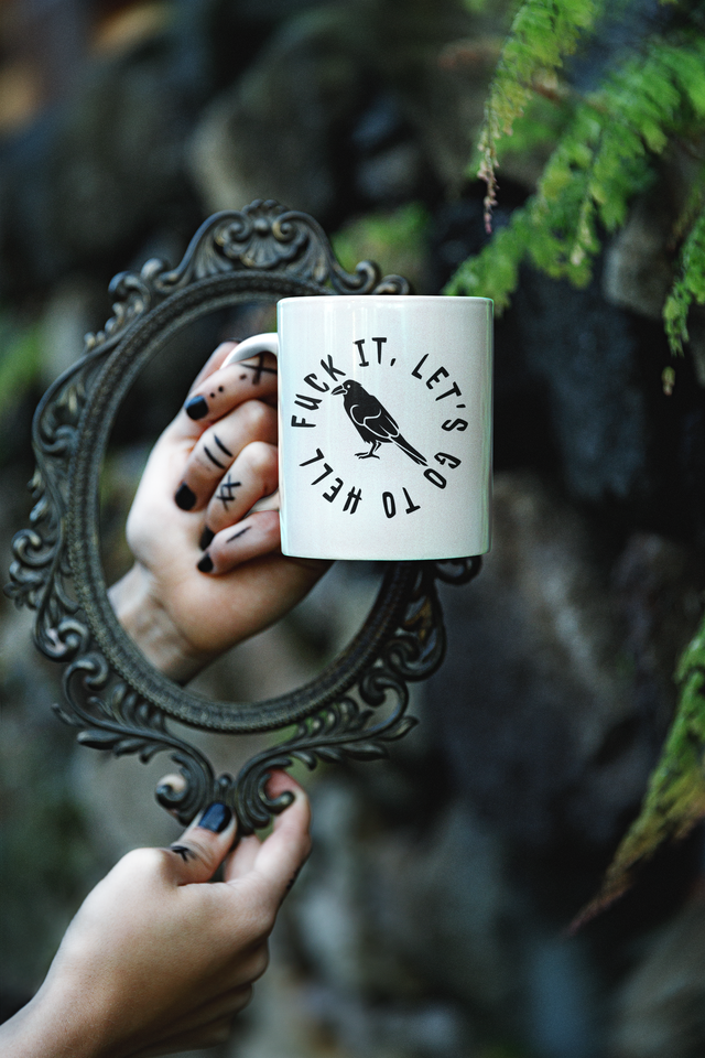 11oz Sandman Inspired - Lets go to Hell Mug