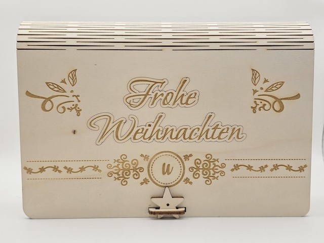 Geschenkbox aus Holz - perfekt für kleine Geschenke oder Süßigkeiten