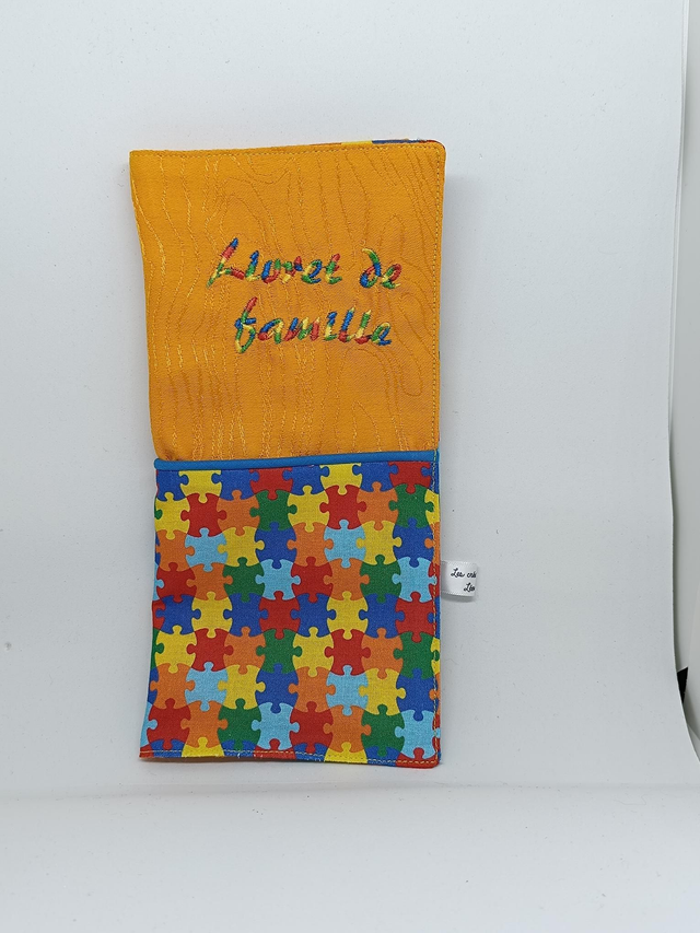 Protège livret de famille puzzle