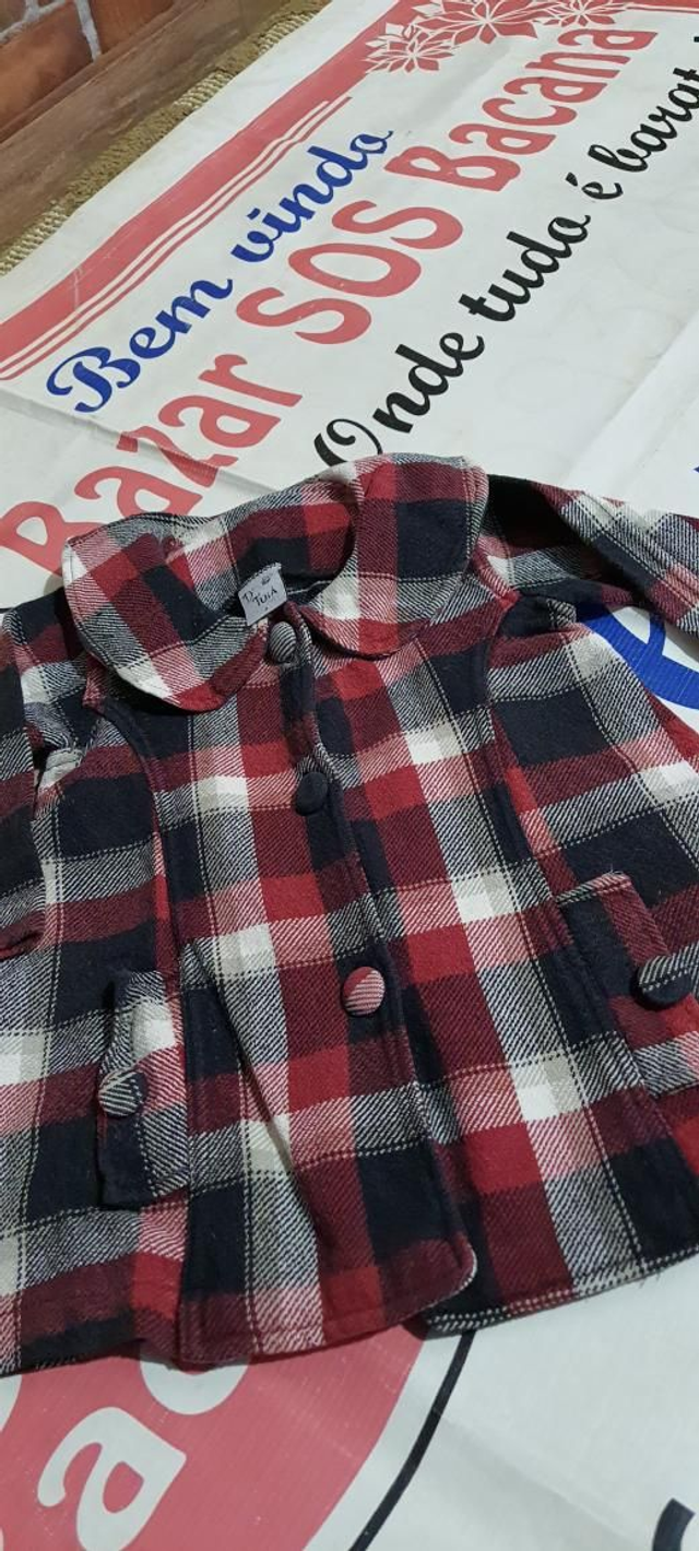 Vestido Quadriculado Infantil T/2