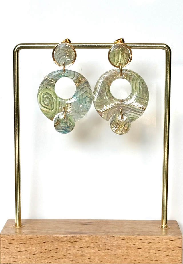 Boucles « Lagune étoilée »