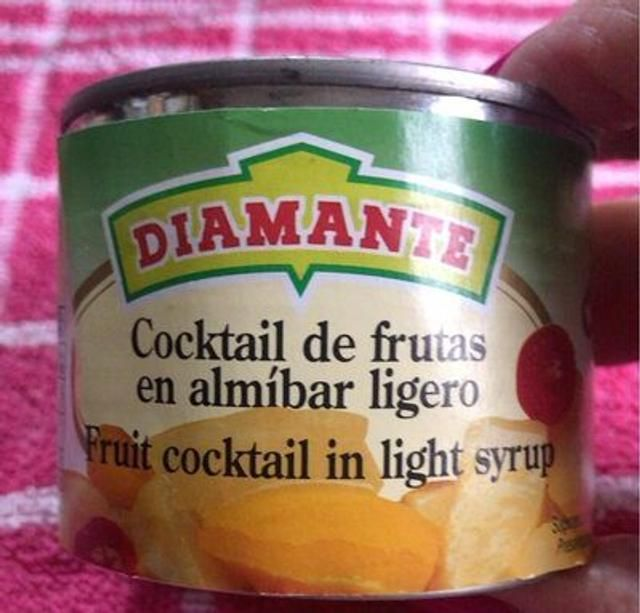 Diamante Cóctel De Frutas En Almíbar Ligero