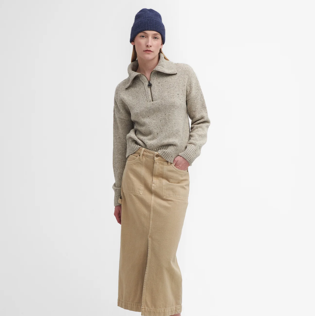 Barbour Lavensdale Jumper Oatmeal 