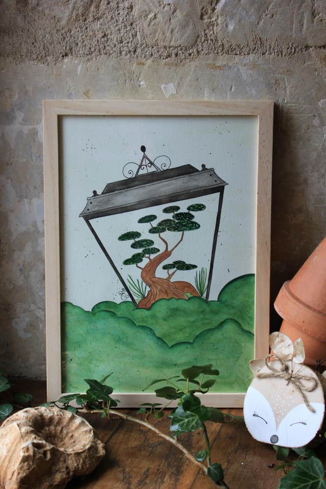 Bonsaï et upcycling 