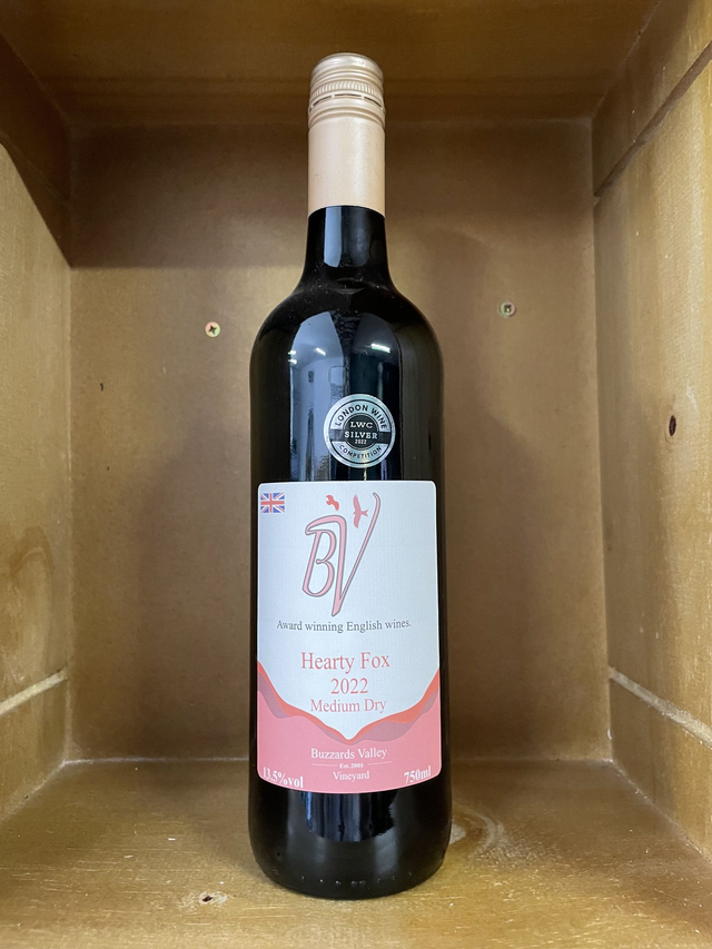 Buzzards Valley Wine hearty  Fox red medium sweet  (Tamworth)  