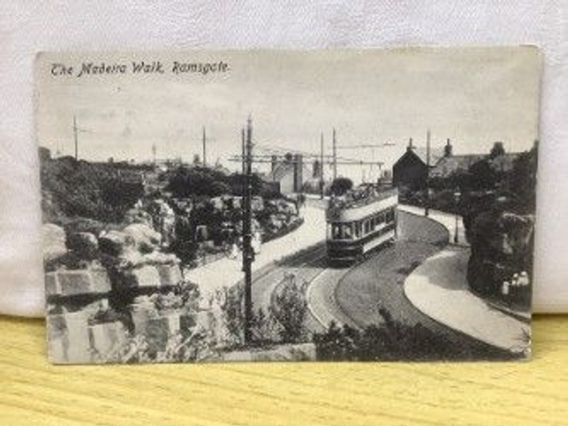 Ramsgate, The Madeira Walk, Kent, Posted 1904 I &amp; E Skellet Postcard. Our Ref No R44 