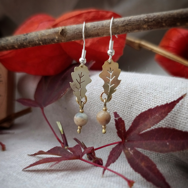 GRIGRIS - Boucles d'oreilles "Hamadryade" (Version 2)