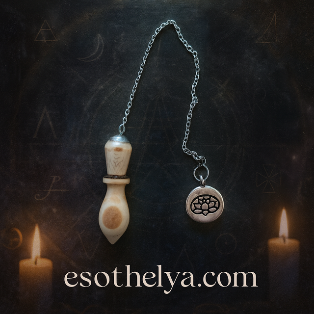 4.Petit Pendule 29 en bois de cerisier