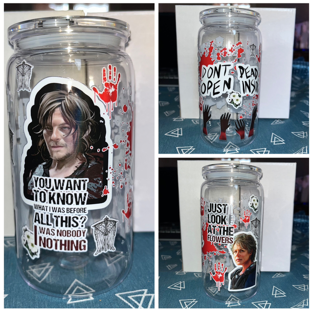 Verre The walking dead