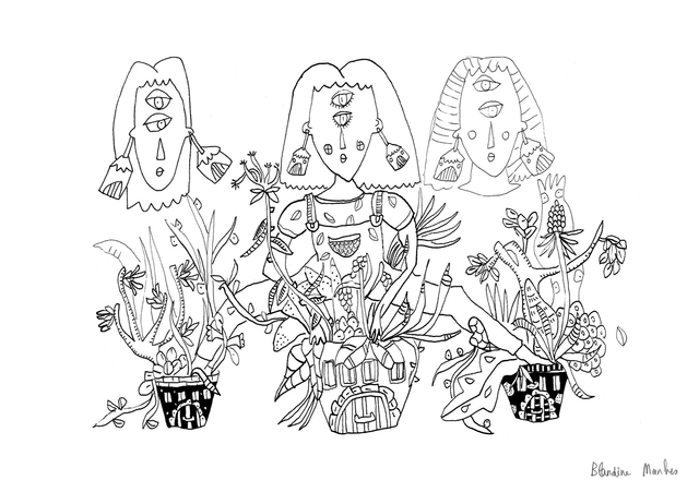 Portrait noir et blanc