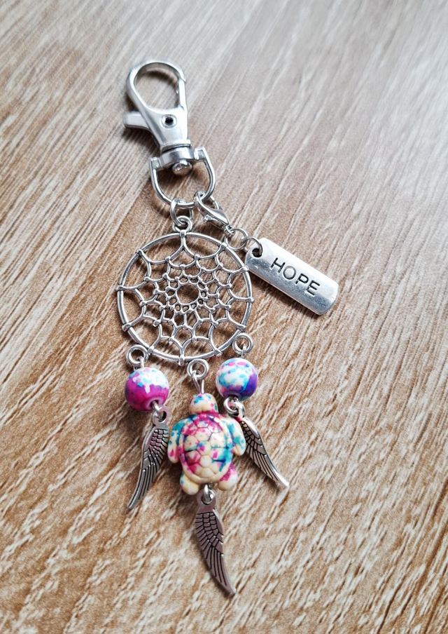 Dreamcatcher key chain bag charm 