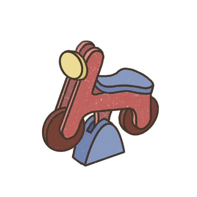 Jeu à bascule -Moto-