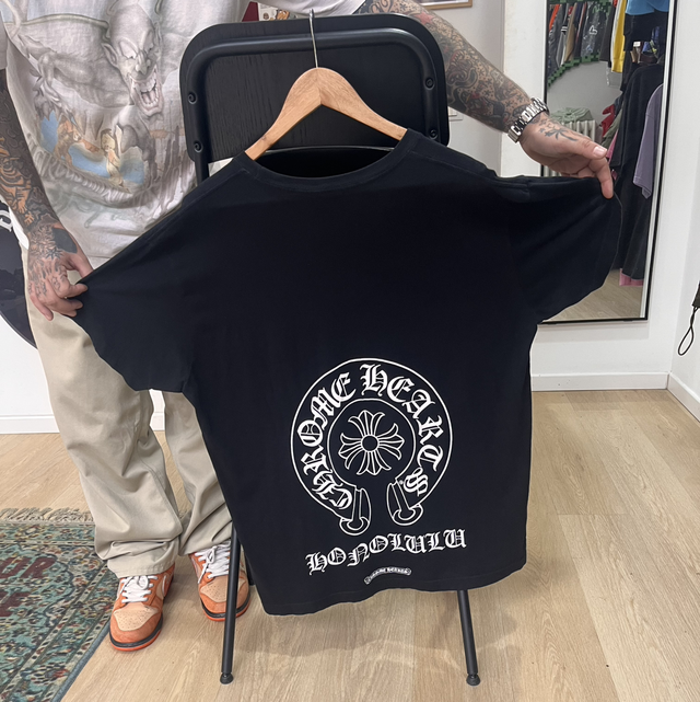 Chrome Hearts t-shirt esclusiva Hawaii size XXL fit XL pre-owned