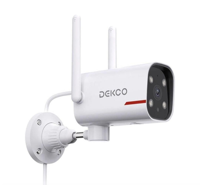 Cámara de seguridad IP DEKCO DC4L 2K QHD WiFi