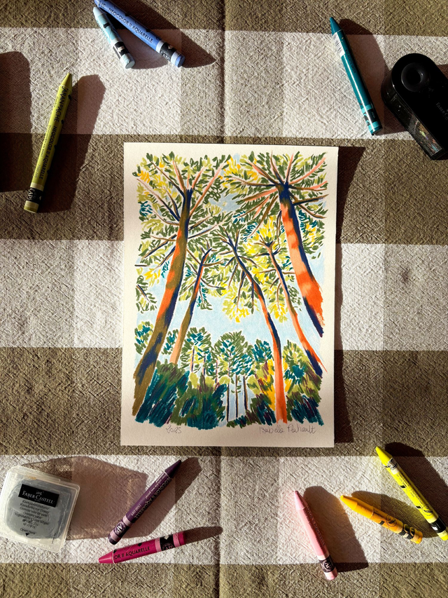 Sous les pins (Œuvre unique)