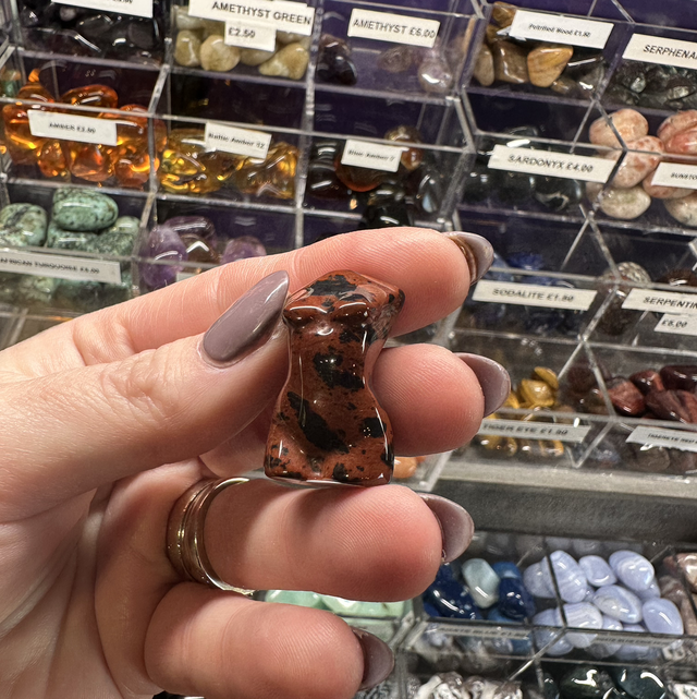 Mahogony Jasper Goddess