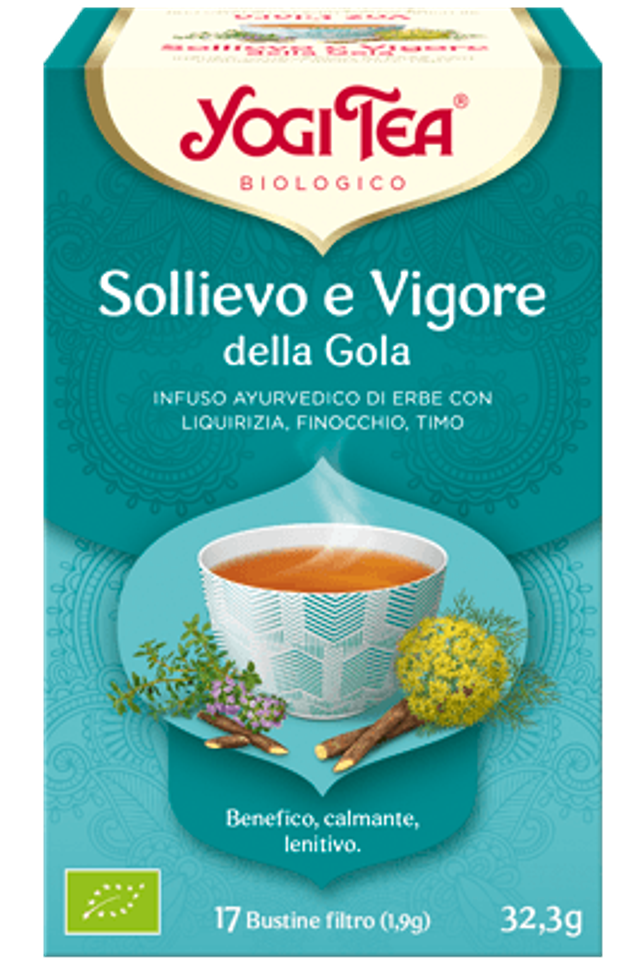 YOGI TEA SOLLIEVO VIGORE GOLA