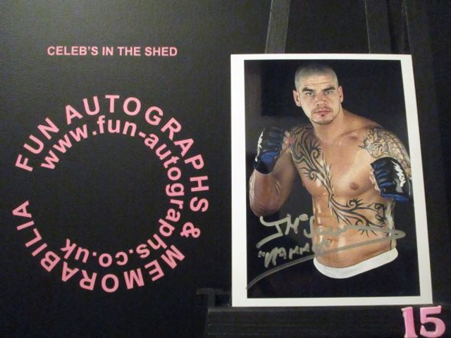 James 'The Hammer' McSweeney Authentic Autographed 6x4.5 Photograph (G15)