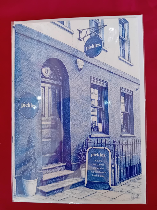 205 - Pickles Cafe card  - Ania Bond 