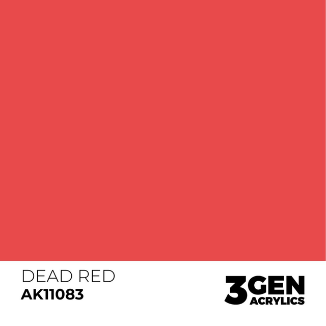 3rd Gen. Acrylics 83 Dead Red