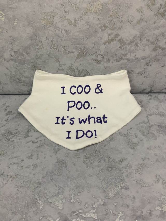 I coo And Poo Bib 