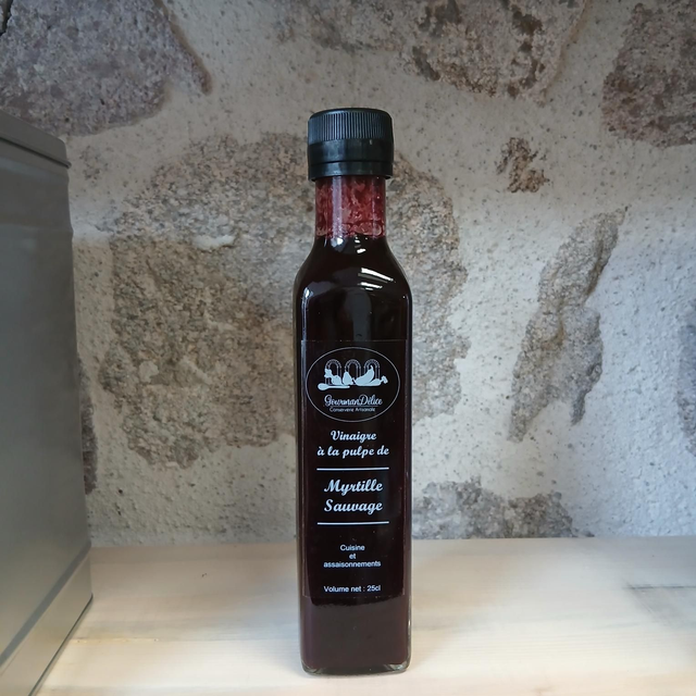 Vinaigre myrtille sauvage 25cl Haute Loire 