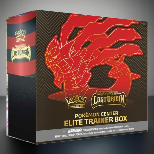 Lost Origin Pokémon Center Elite Trainer Box.