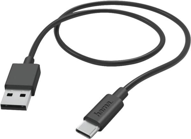 Hama USB 201594 USB-Kabel,USB-A-USB-C,1,0m Schwarz