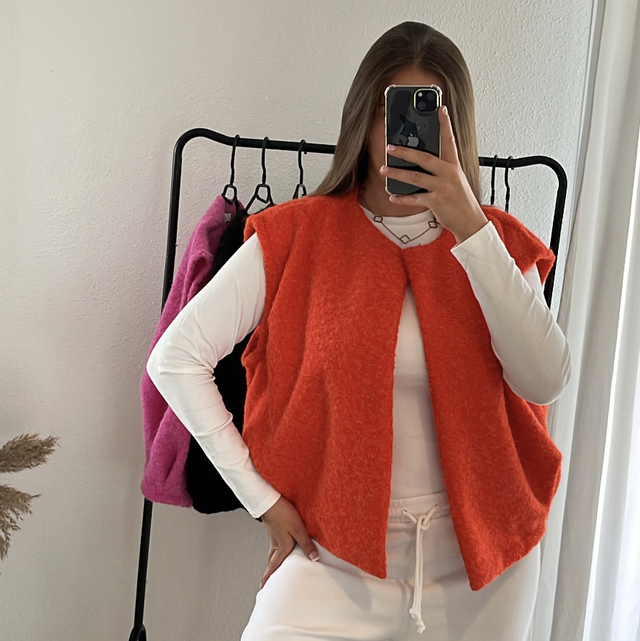 Veste JUSTINE orange 🇮🇹