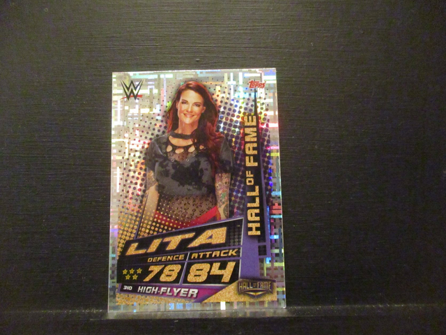 Lita - Hall Of Fame Slam Attax Universe Original Trading Card #310