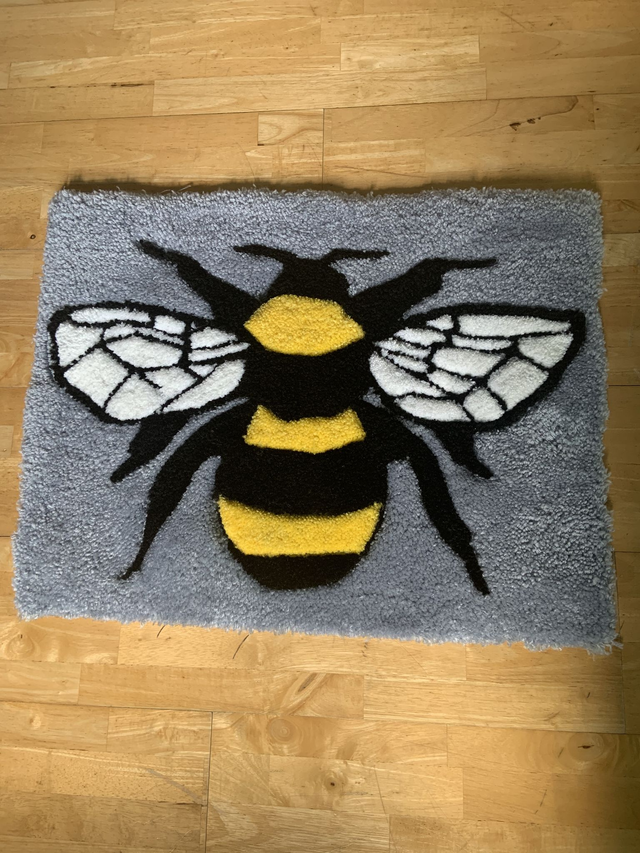 Entomology Bee rug