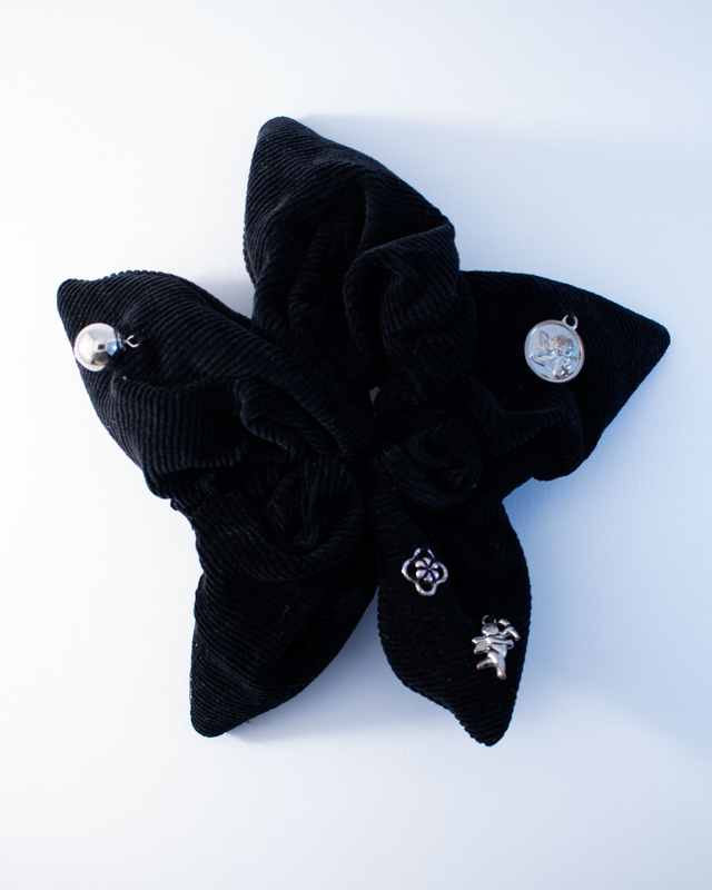 Scrunchy Etoile – Velours côtelé