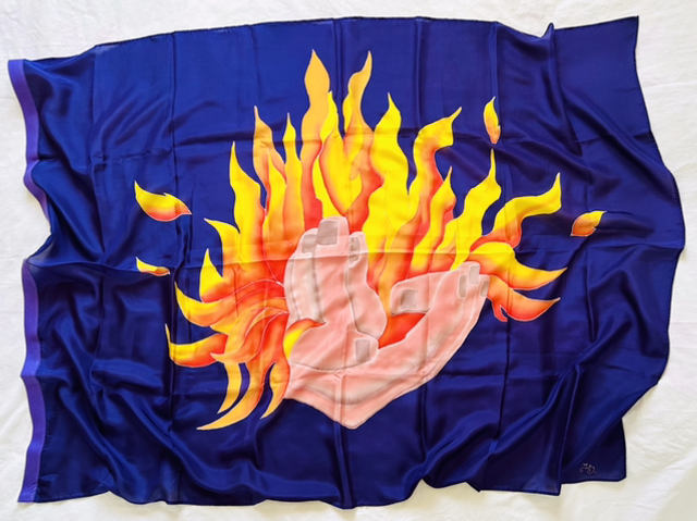 Adoration Matthieu 22.37 Soie Épaisse livrée sans tige