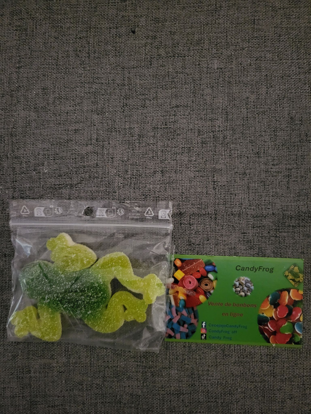 Grande grenouille sucrée