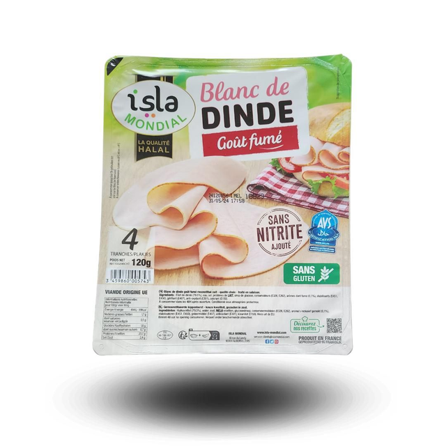 Blanc de dinde goût fumé