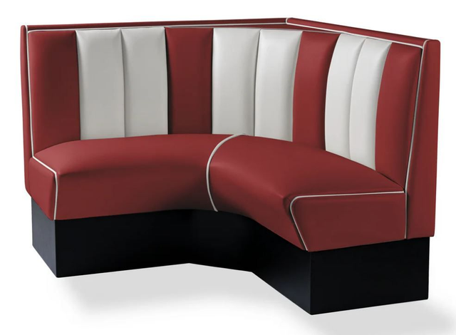 Bel Air dinerbank model 120/120 corner