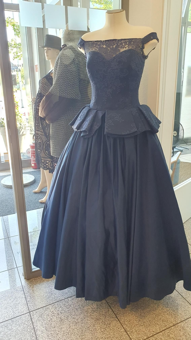 Outlander Claire Style Hochzeitskleid in Blau