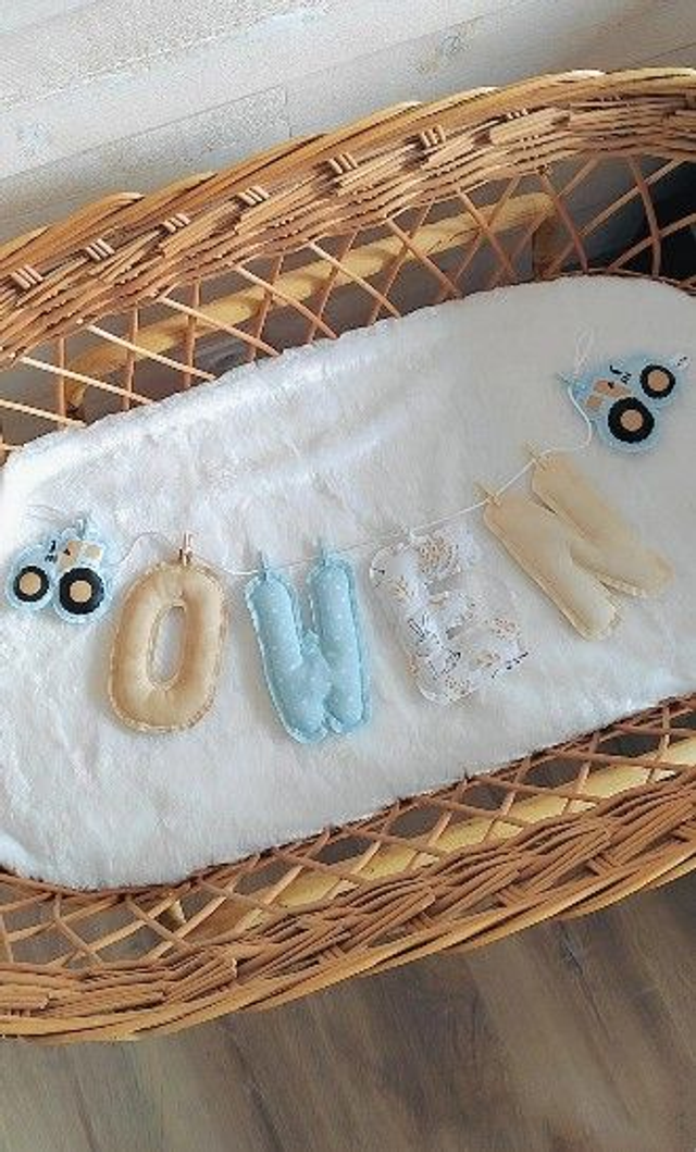 Guirlande prénom modèle OWEN