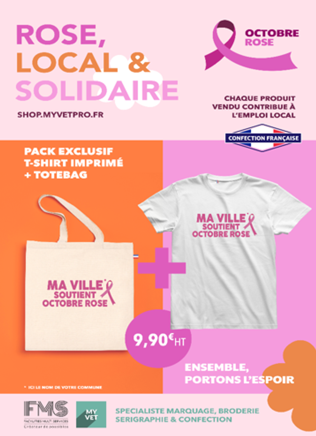 Pack T-shirt + Tote bag Personnalisé 