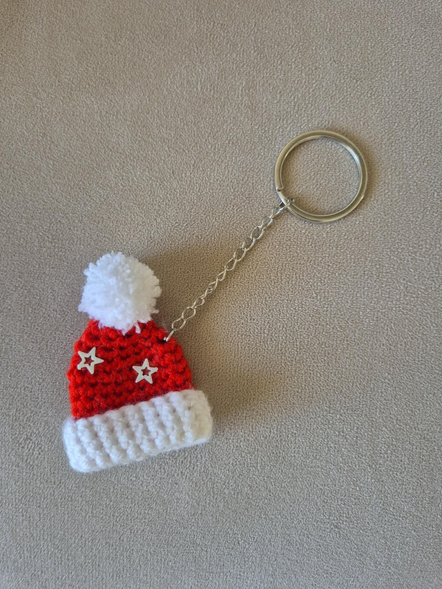 Bonnet de Noël étoilé 