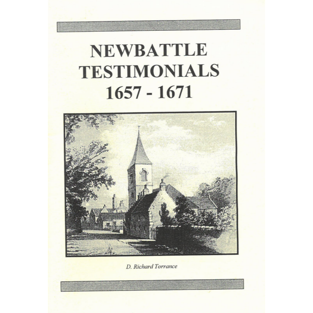 Newbattle Parish, Midlothian Testimonials 1657-1671