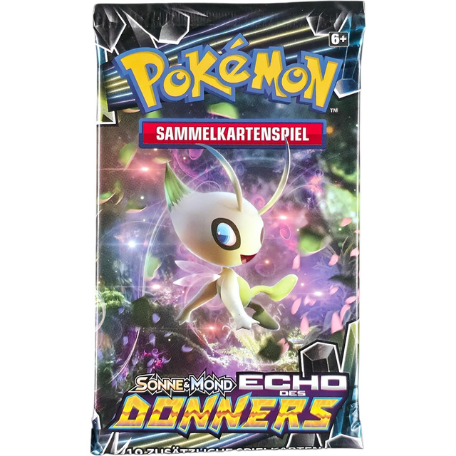 Pokémon Echo des Donners Booster – Celebi Artwork – Deutsch