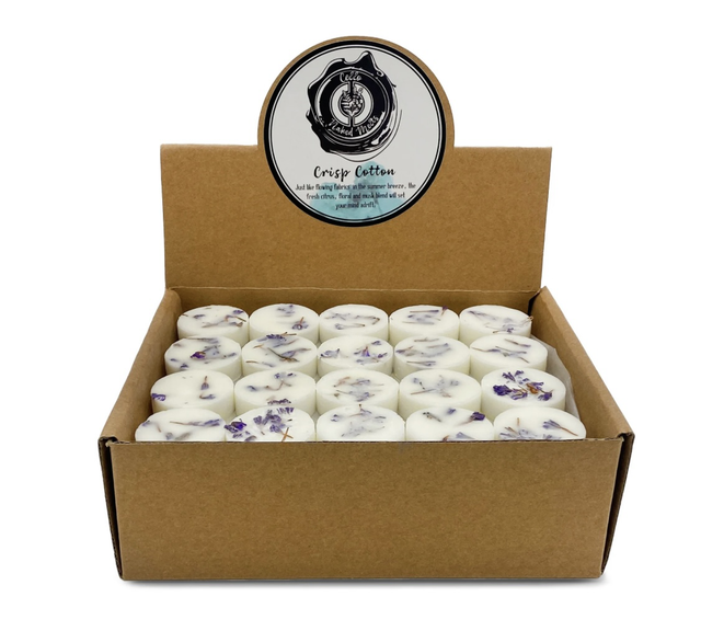 Cello wax melts crisp cotton