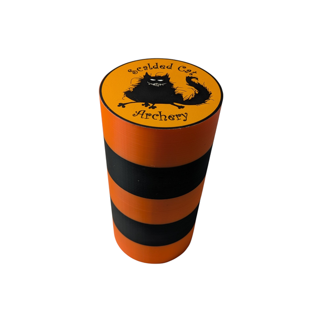 Orange and Black Ground Marker