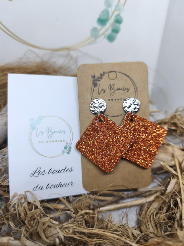 Boucles d&#039;oreilles Mini chouquette chou018